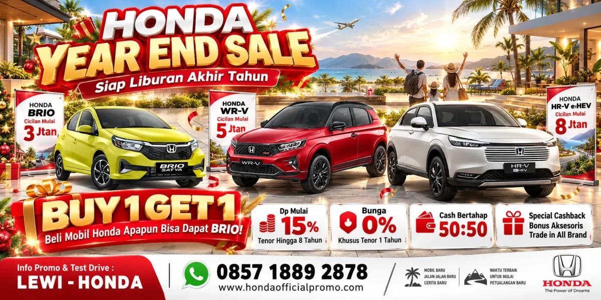 PROMO HONDA JAKARTA BANNER