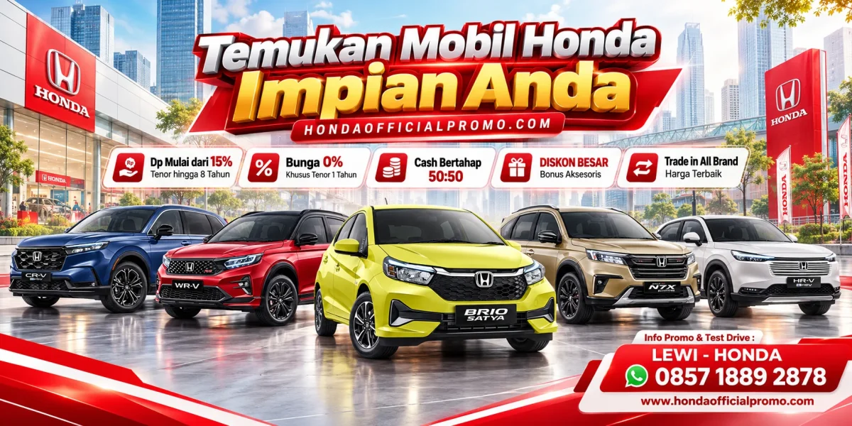 Pusat Promo Honda Banner